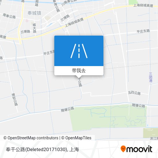 奉干公路(Deleted20171030)地图
