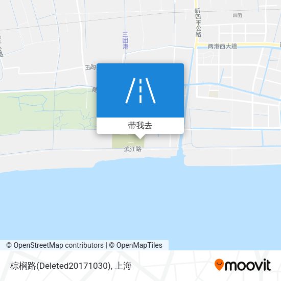棕榈路地图