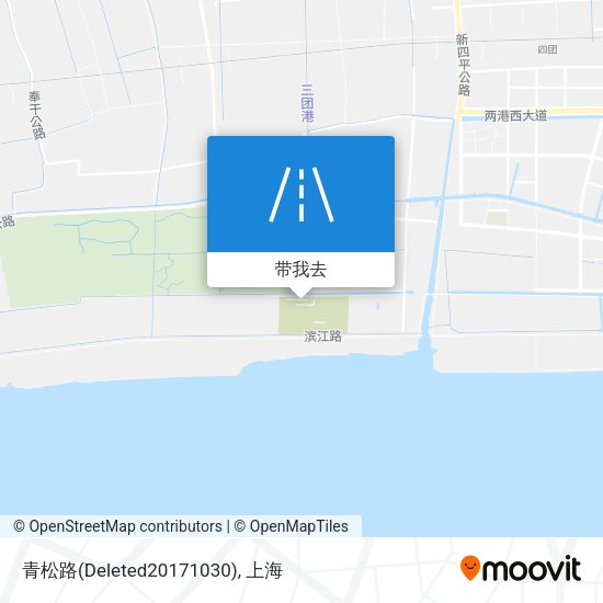 青松路地图