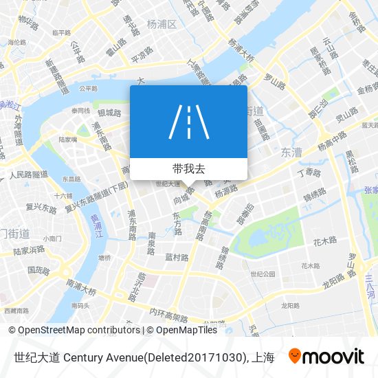 世纪大道 Century Avenue(Deleted20171030)地图