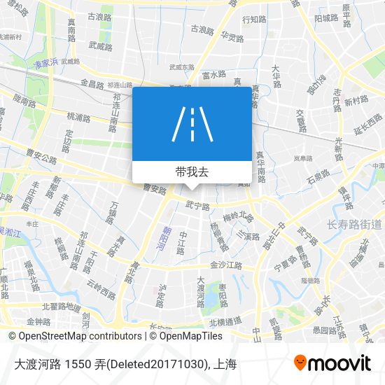 大渡河路 1550 弄(Deleted20171030)地图