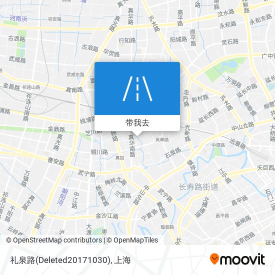 礼泉路(Deleted20171030)地图