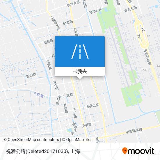 祝潘公路(Deleted20171030)地图
