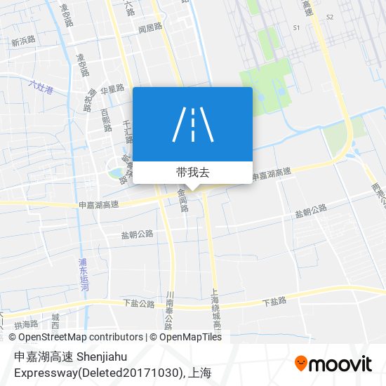 申嘉湖高速 Shenjiahu Expressway(Deleted20171030)地图