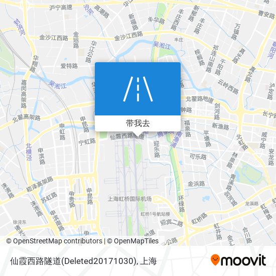 仙霞西路隧道(Deleted20171030)地图