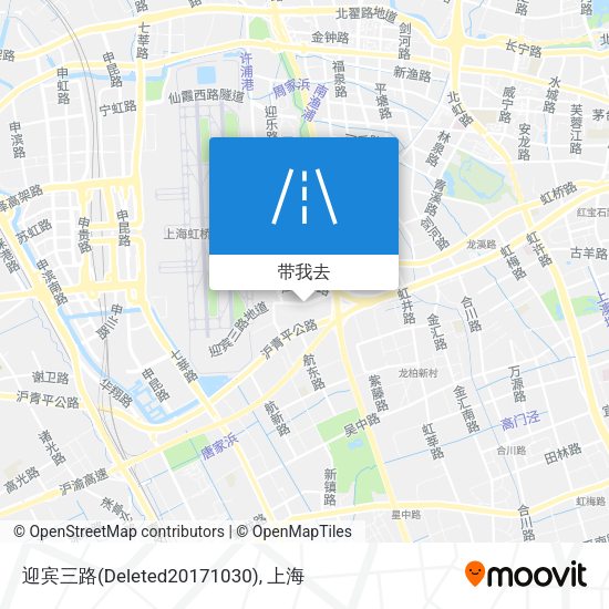 迎宾三路(Deleted20171030)地图
