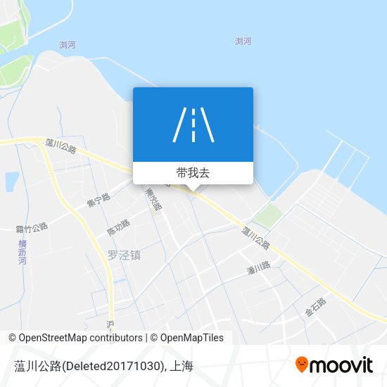 蕰川公路(Deleted20171030)地图