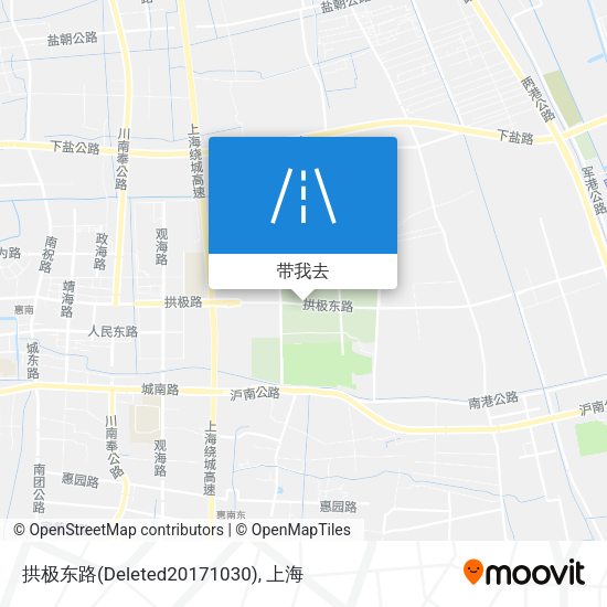 拱极东路(Deleted20171030)地图