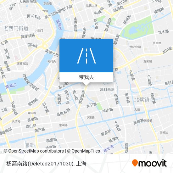 杨高南路(Deleted20171030)地图