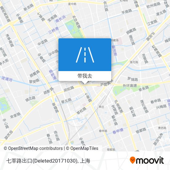 七莘路出口(Deleted20171030)地图