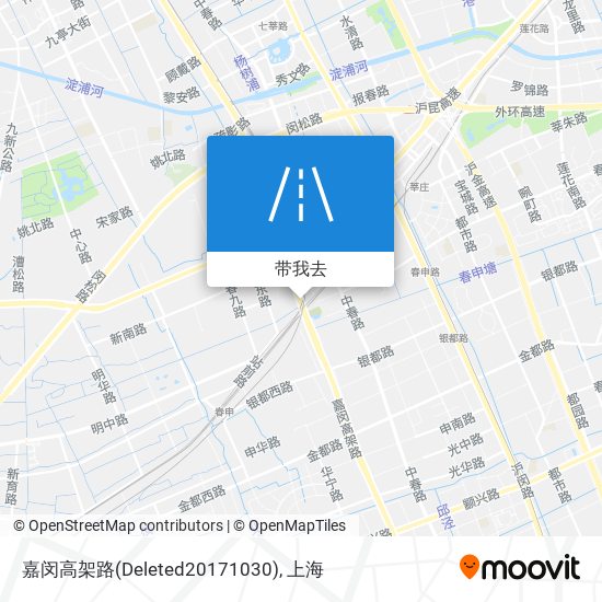 嘉闵高架路(Deleted20171030)地图