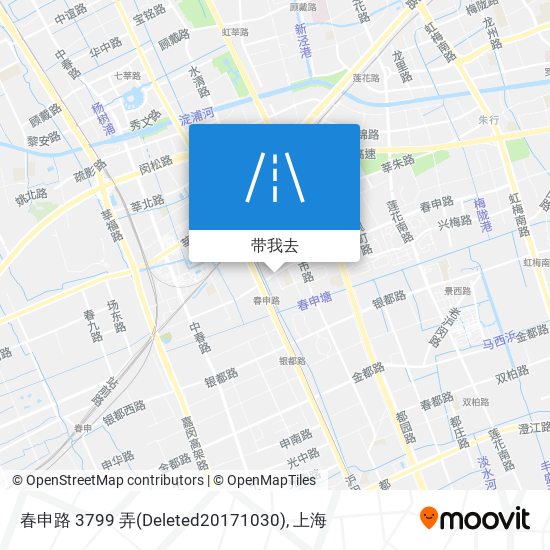 春申路 3799 弄(Deleted20171030)地图