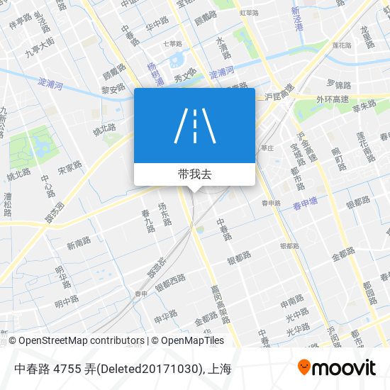 中春路 4755 弄(Deleted20171030)地图