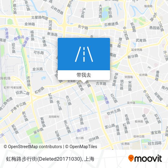 虹梅路步行街(Deleted20171030)地图