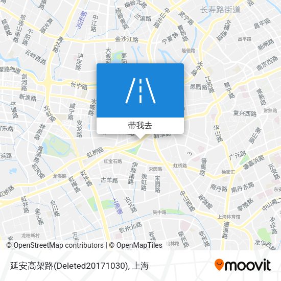 延安高架路(Deleted20171030)地图