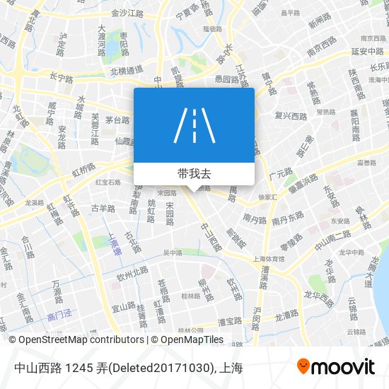 中山西路 1245 弄(Deleted20171030)地图
