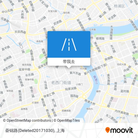 昼锦路(Deleted20171030)地图