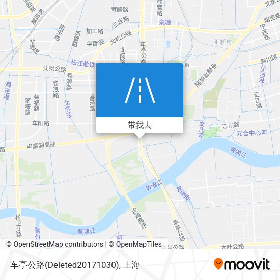 车亭公路(Deleted20171030)地图