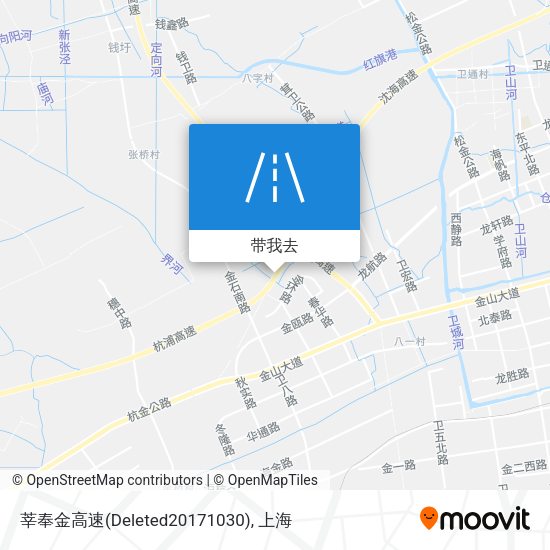 莘奉金高速(Deleted20171030)地图
