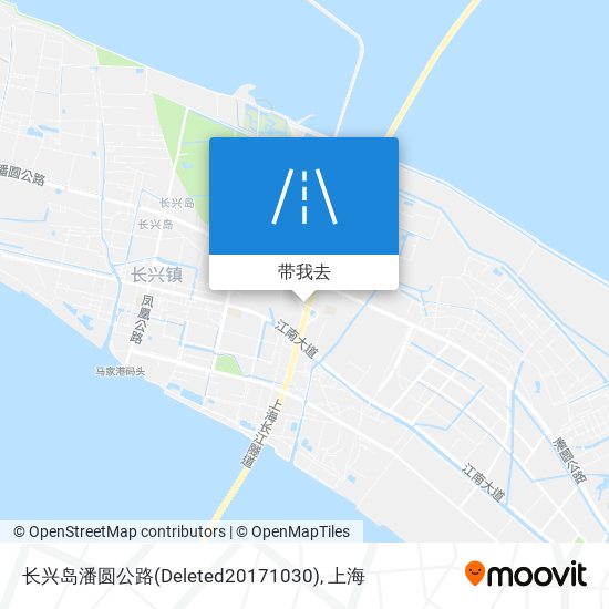 长兴岛潘圆公路(Deleted20171030)地图