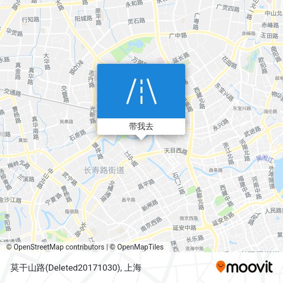 莫干山路(Deleted20171030)地图