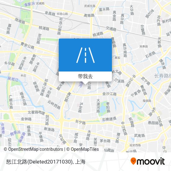 怒江北路(Deleted20171030)地图