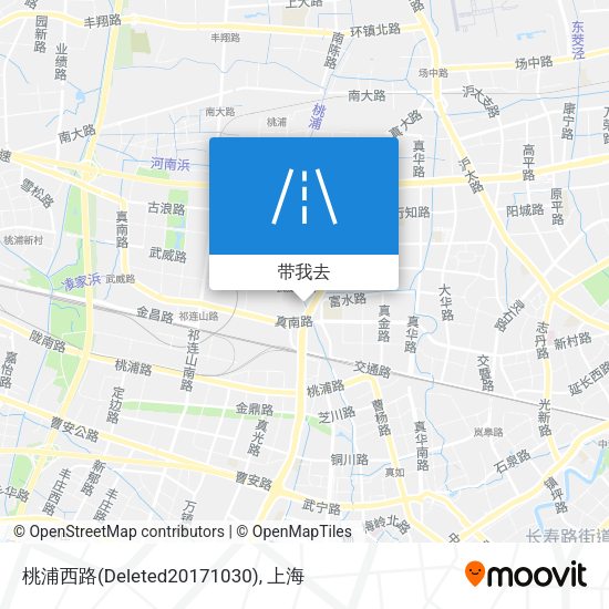 桃浦西路(Deleted20171030)地图