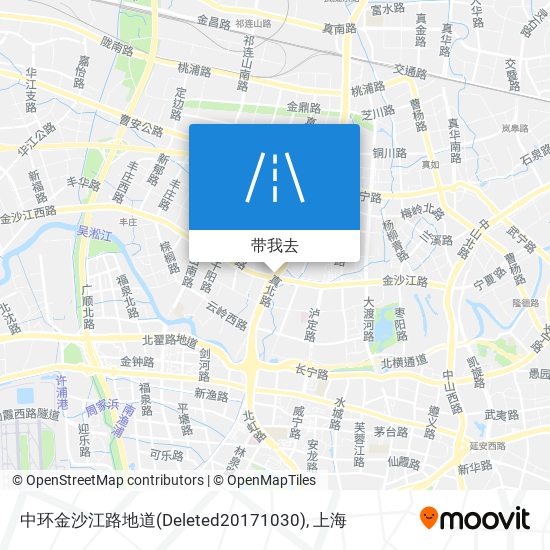 中环金沙江路地道(Deleted20171030)地图