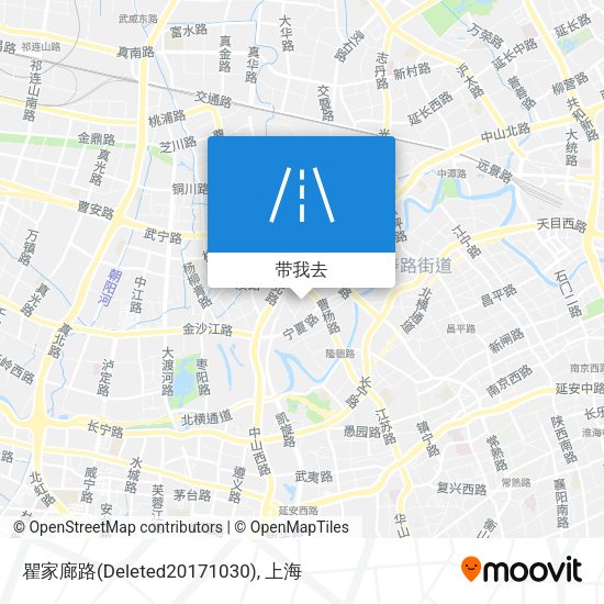 瞿家廊路(Deleted20171030)地图