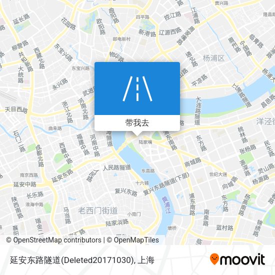 延安东路隧道(Deleted20171030)地图