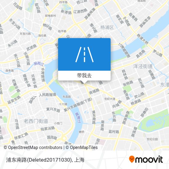 浦东南路(Deleted20171030)地图