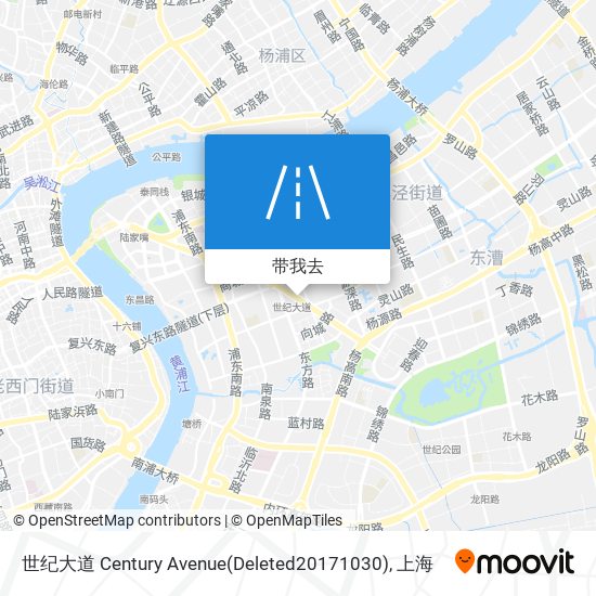 世纪大道 Century Avenue(Deleted20171030)地图