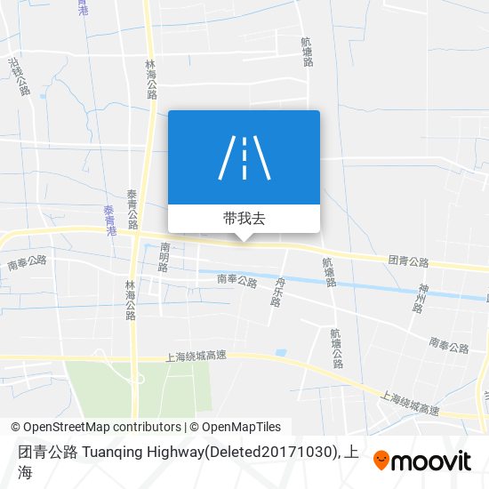 团青公路 Tuanqing Highway(Deleted20171030)地图