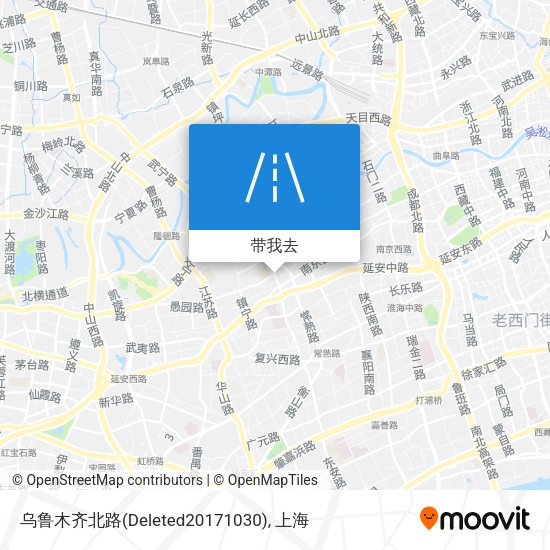 乌鲁木齐北路(Deleted20171030)地图