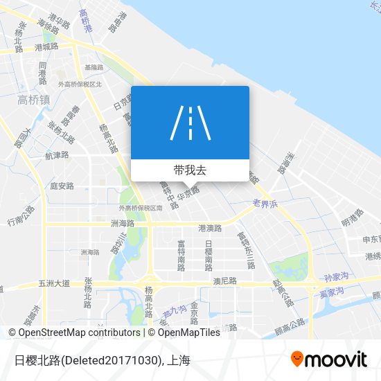 日樱北路(Deleted20171030)地图