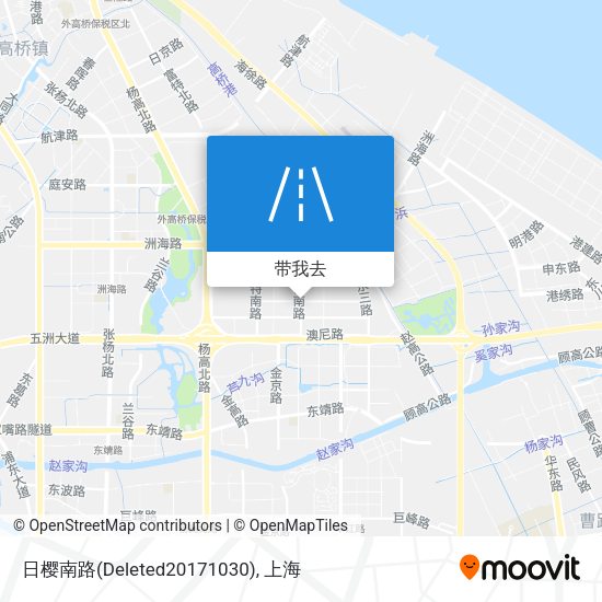 日樱南路(Deleted20171030)地图