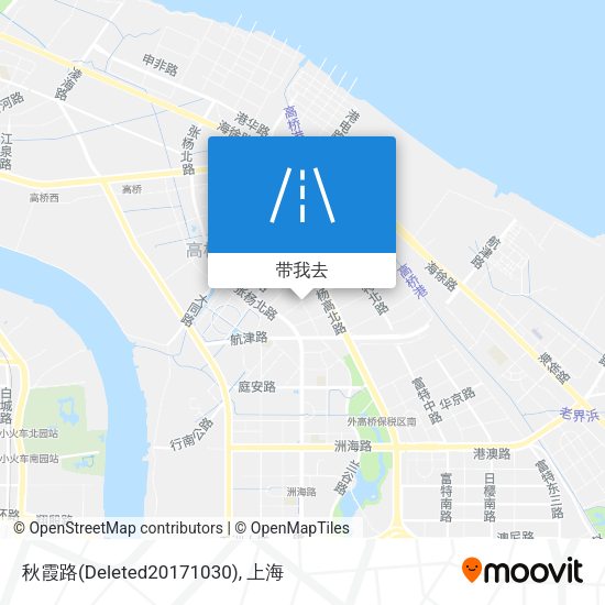 秋霞路(Deleted20171030)地图