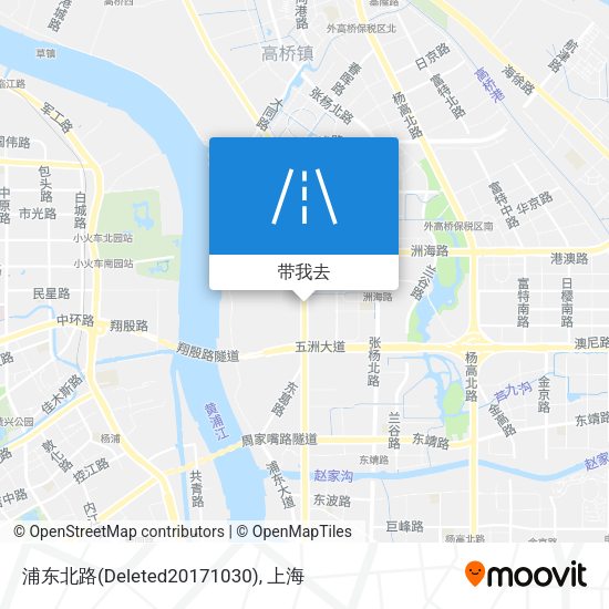 浦东北路(Deleted20171030)地图