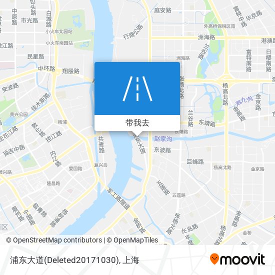 浦东大道(Deleted20171030)地图