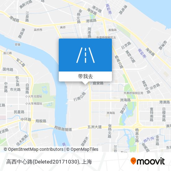 高西中心路(Deleted20171030)地图