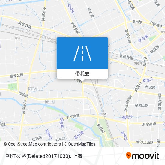 翔江公路(Deleted20171030)地图