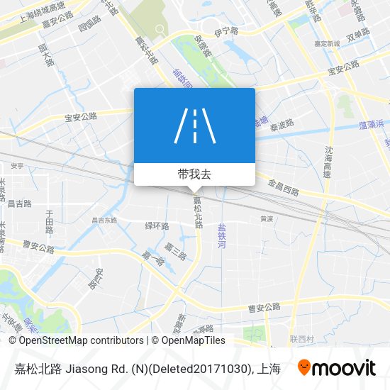 嘉松北路 Jiasong Rd. (N)(Deleted20171030)地图