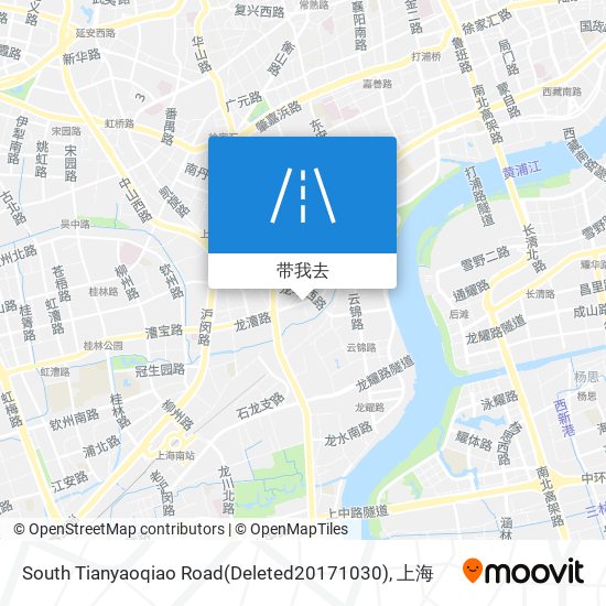 South Tianyaoqiao Road(Deleted20171030)地图