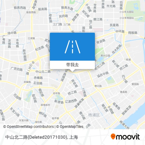 中山北二路(Deleted20171030)地图