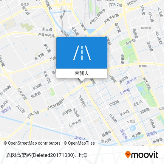 嘉闵高架路(Deleted20171030)地图