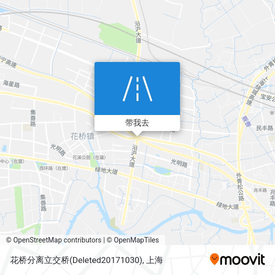 花桥分离立交桥(Deleted20171030)地图