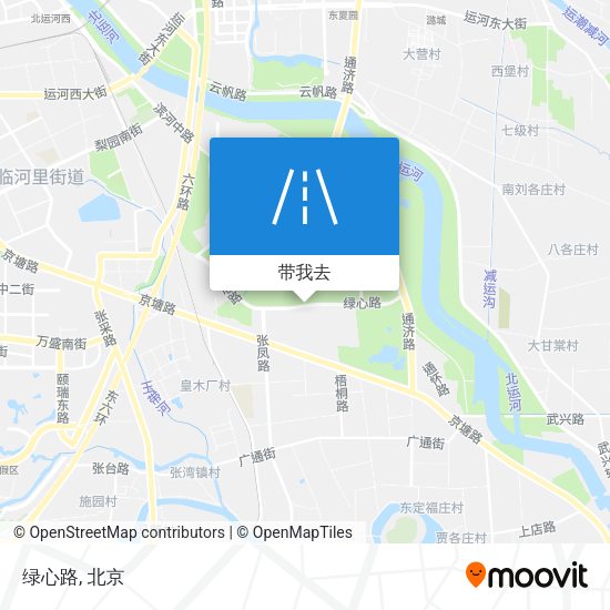 绿心路地图