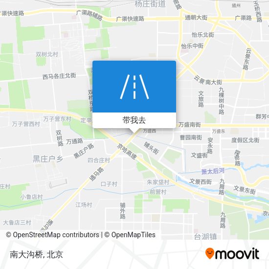 南大沟桥地图