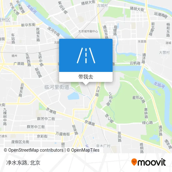 净水东路地图