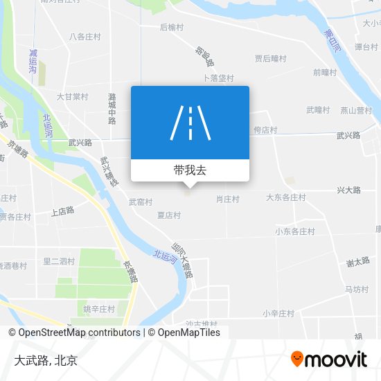 大武路地图